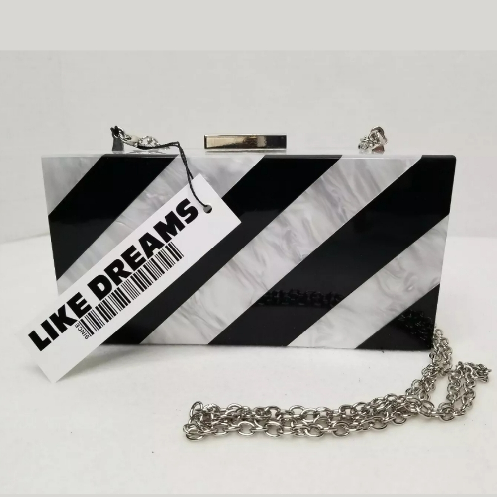 Like Dreams Trendy Acrylic Crossbody/Clutch
